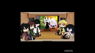 kamaboko squad react to nezuko as gacha TikTok/ with giyuu/short like shinobu