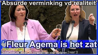 Fleur Agema is het zat 'Smoezen en mooie praatjes... er wordt alleen bezuinigd!' v Conny Helder - TK