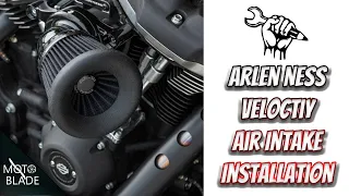 How To Install Arlen Ness Velocity 65 Air Intake On Harley Davidson | MOTOBLADE