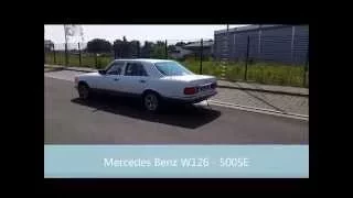 Mercedes Benz - W126 500SE - Burnout