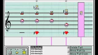 Evolution of Video Games Epic Medley (Made in Mario Paint Composer)