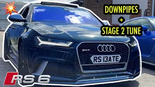 💥 HOW TO TAKE YOUR AUDI RS6 / RS7 to 750 BHP ! THE B750 PACKAGE, DOWNPIPES + STAGE 2 TUNE