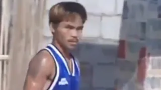 MANNY PACQUIAO PLAYING BASKETBALL CLASSIC FOOTAGE