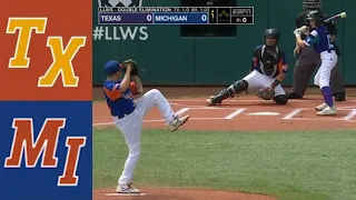 Texas v Michigan (AMAZING GAME!) | LLWS Winners Bracket | 2021 Little League World Series Highlights