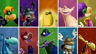 Rayman Legends - All Characters (Including exclusives!)