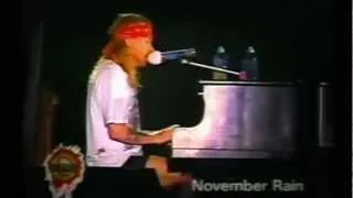 Guns N' Roses   November Rain Argentina 1992   YouTube