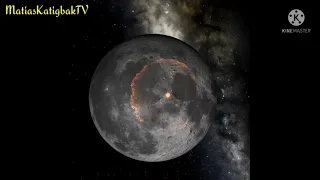 ASTEROID HITS THE MOON☄️😱**Scary/Must Watch!