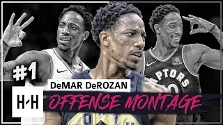 DeMar DeRozan COLD Montage, Full Offense Highlights 2017-2018 (Part 1) - All-Star Starter!