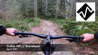 Duthie Hills Best Technical Trail? Braveheart // Duthie Hill