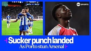 🥊 SUCKER PUNCH for Arsenal as Porto score 94th-minute winner | UEFA Champions League