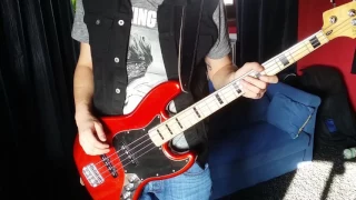 The Subways - Rock`N`Roll Queen (bass cover) (by somebody)(tabs in description)