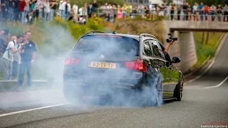 900HP BMW 335i E91 - Burnouts, Crazy Revs & Turbo Sounds !