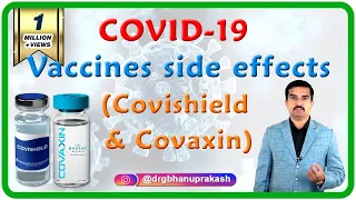 Covid 19 vaccines of india Covishield and Covaxin  list of possible side effects #TrustTheExperts