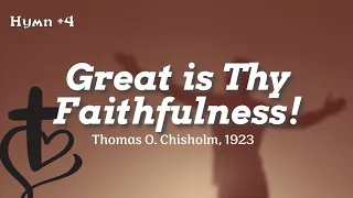 Hymn: Great is Thy faithfulness