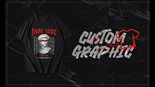 Easiest T-Shirt Design Photoshop Tutorial For Your Print-on-Demand Streetwear Brand Business 2024