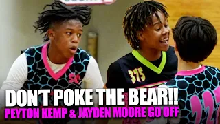 Peyton Kemp & Judah Moore WENT CRAZY On Trash Talkers!! | Both Drop 40 in the SAME GAME at MSHTV