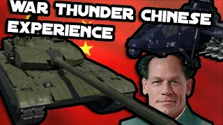 War Thunder Chinese Top tier Experience