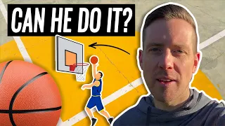 Dunking at 40 | Learning how to jump again challenge