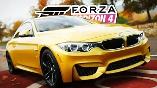 Forza Horizon 4(Xbox One S)/BMW M4 Coupe 2014/TEST DRIVE 1080p 60fps!