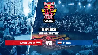 Red Bull BC One Cypher Austria 2022 | 1vs1 B-Boy | TOP30 – Amin Drillz -VS- P-Rex