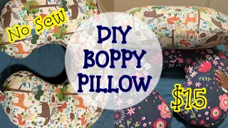 DIY BOPPY PILLOW FOR BABY! |No Sew| $15 |