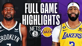 Game Recap: Lakers 116, Nets 103