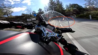 Ducati Panigale V4 - GoPro Hero 11 - ND Filter - Gimbal Mount