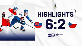 U20 | SESTŘIH: Slovensko vs. Česko 6:2 | MSJ - Göteborg, Švédsko