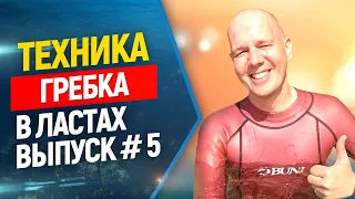 🏊Техника гребка в ластах. Основные ошибки. Выпуск #5 Фридайвинг и подводная охота.