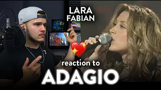 Lara Fabian Reaction Adagio LIVE (EMOTIONAL!!!) | Dereck Reacts