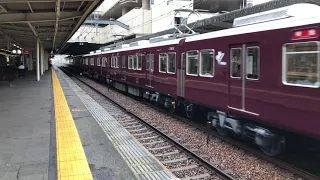 阪急8042f西宮北口発車(空転有)