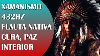 FLAUTA NATIVA PARA CURA INTERIOR E CALMA DE ESPÍRITO COM SOLFEGGIO 432HZ, A FREQUÊNCIA DA MÃE TERRA