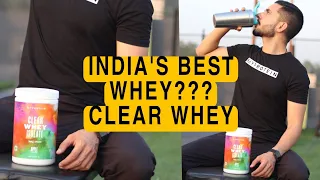 Myprotein Clear Whey Isolate Review || Hydrolysate Whey Protein By MyProtein #myproteinindia