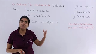 Class 12th – Integral of Sin x Sin 2x Sin 3x dx | Integrals | Tutorials Point