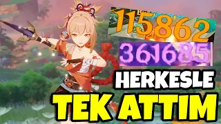 TEK ATTIM | DPSlerimi Denedim | Raiden Shogun | Itto | Yoimiya | Cyno | Genshin Impact  Türkçe