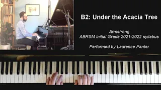 B:2 Under the Acacia Tree (ABRSM Initial Grade piano 2021-2022)