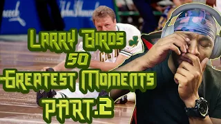 Larry Birds50 Greatest Moments Part 2 Reaction I All Most Cried