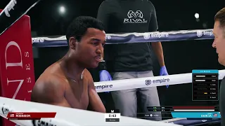 Undisputed- First Time Fighting on New Boxing Game "Undisputed" and I held my own!!!! briefly!