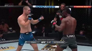 Sean Strickland vs Uriah Hall