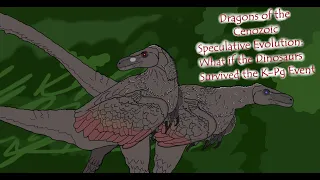 Cenozoic Dragons: What if the Dinosaurs didn't go extinct?
