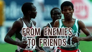 The story behind Haile Gebrselassie with Moses Tanui from enemies to friends