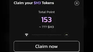 Micro3 M3 Token Claim Now ..!! Micro3 Airdrop important update ...