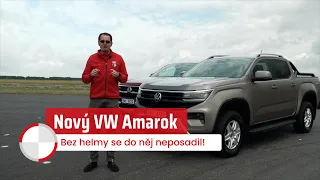 Martin Vaculík vyzkoušel nový VW Amarok! Bez helmy se do něj neposadil