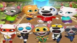 Talking Tom Gold Run All Fail Animations for All Characters Funny Fails Super Angela Ginge