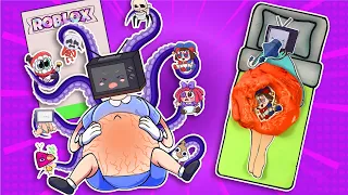 [🐾paper diy🐾] Rescued TV woman Pregnant With Many Teeth Babies  Amazing Pregnant | Outfit Blind Bag