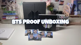 распаковка альбома bts - proof (standard + compact ver) // bts album unboxing