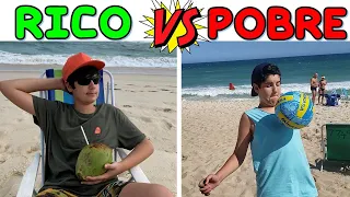 RICO VS POBRE NA PRAIA | O FILME !!  PEDRO MAIA