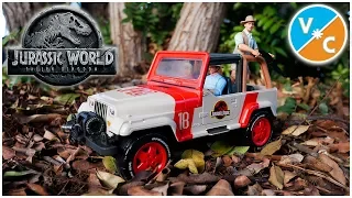 Mattel Jurassic World Legacy Collection Jeep Wrangler Review