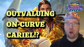OUTVALUING CARIEL with Sidisi's Beast Hunter deck! (Hearthstone Sunken City)
