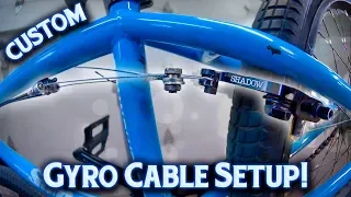 How To Set Up The Best BMX Lower Gyro Cables